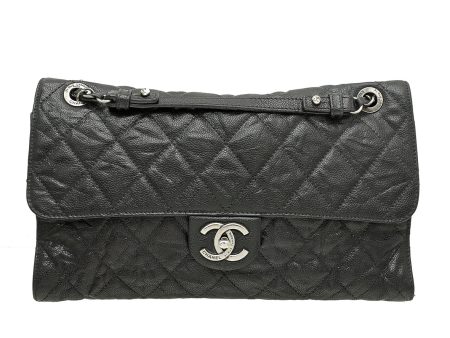 Chanel Black CC Crave Large Flap Bag For Cheap