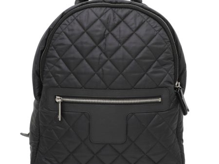 Chanel Black CC Nylon Quilted Coco Cocoon Backpack Bag Supply