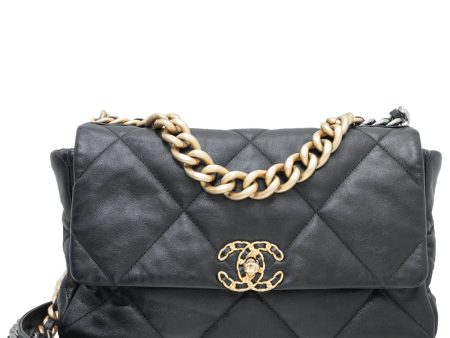 Chanel Black 19 Large Bag Online Sale