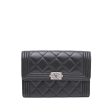 Chanel Black Le Boy Flap Wallet Online