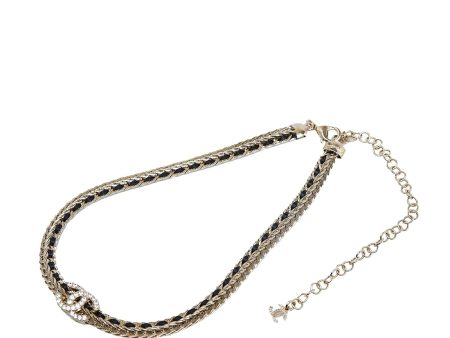 Chanel CC Strass Pendant Choker (SHG-oapFjp) For Cheap