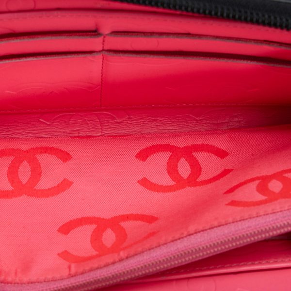 Chanel Cambon Ligne Zip Around Wallet (SHG-yMf4tk) Discount