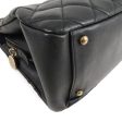 CHANEL Matelasse Lamb Skin Chain Shoulder Bag Black Vintage Gold Hot on Sale