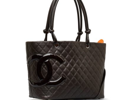 Brown Chanel Large Cambon Ligne Tote Supply