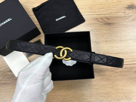 Chanel Caviar Quilted CC Belt gold Online Sale