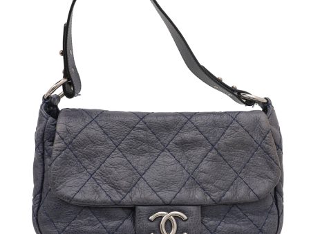 Chanel Blue On The Road Flap Bag Fashion