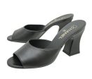 Chanel Black CC Heeled Sandals 39 Supply