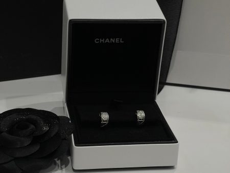 Chanel - Boucles d’oreilles Coco crush or blanc et diamants For Cheap