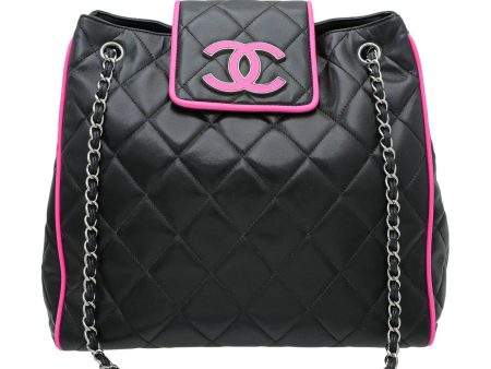 Chanel Bicolor CC Divine Shopper Tote Bag Hot on Sale