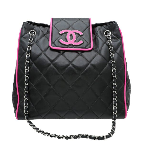 Chanel Bicolor CC Divine Shopper Tote Bag Hot on Sale