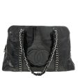 Chanel Black CC Glazed Modern Chain Tote Bag Online