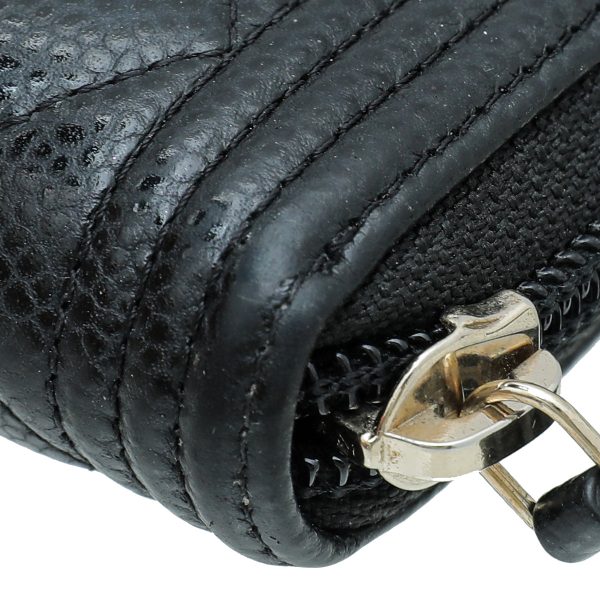 Chanel Black Le Boy Zipped Coin Purse Sale