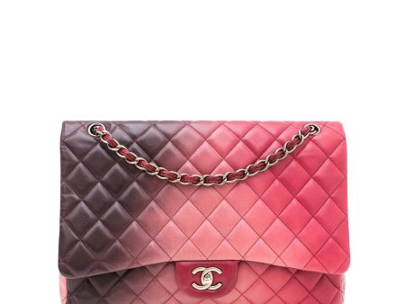 Chanel Bicolor CC Single Flap Maxi Bag Fashion