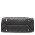 Chanel Black Hampton Convertible Tote Bag For Sale