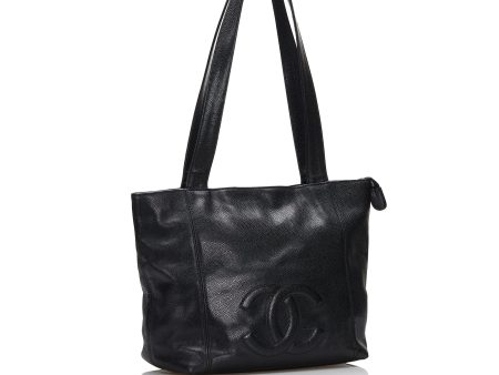 Chanel CC Tote Bag Black Caviar Sale