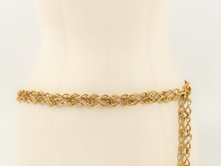 Ceinture dorée Chanel 1980s Online