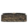 Chanel Bicolor Lace Metallic Flap Medium Bag Online Hot Sale