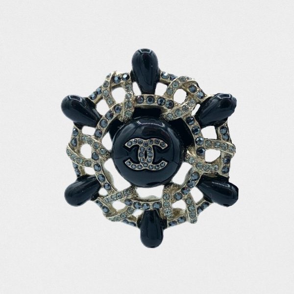 Chanel round earrings - Métiers d art Hambourg 2017 2018 Online Hot Sale