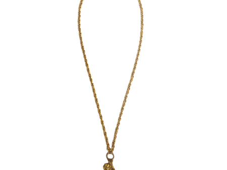 Chanel vintage chain long necklace with pendants  - 1990s Online now