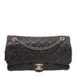 Chanel Black Easy Flap Distressed Bag Discount