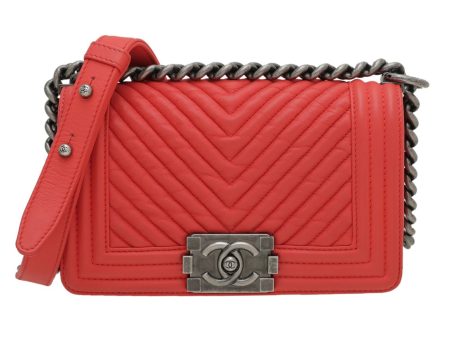 Chanel Bicolor Chevron Le Boy Bag Online