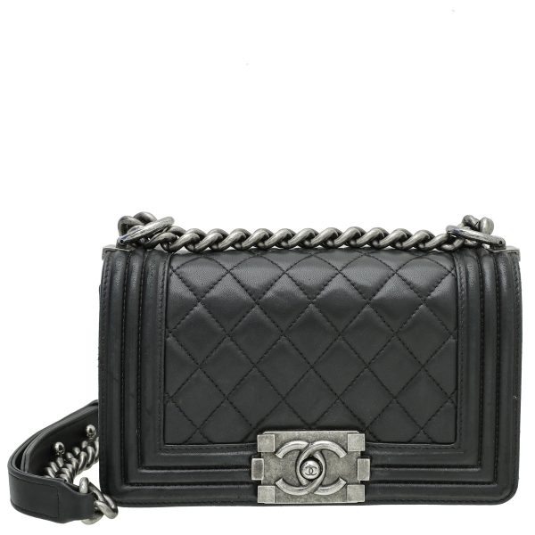 Chanel Black Le Boy Small Bag For Cheap