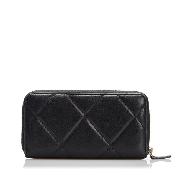 Chanel 19 Zip Around Long Wallet (SHG-40BuXk) Online now