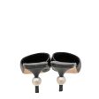 Chanel Black CC Cap Toe Pearl Heel Mules 36 Online