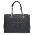 Chanel Black Grand Shopping Tote Bag Supply