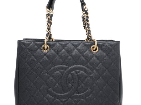 Chanel Black Grand Shopping Tote Bag Supply