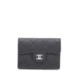 Chanel Black CC Classic Small Flap Wallet For Cheap