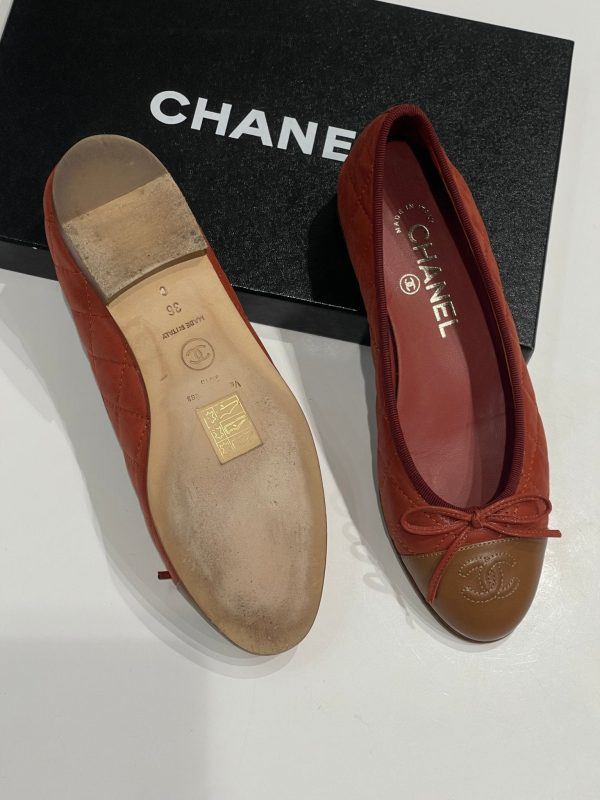 Chanel - Ballerines CC Hot on Sale