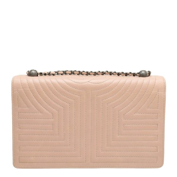 Chanel Beige Poudre Geometric CC Full Flap Bag Online