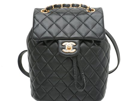 Chanel Black Urban Spirit BackPack Bag Cheap