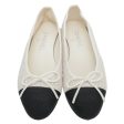 Chanel Bicolor Grosgrain Tweed Ballet Flats 36 Supply