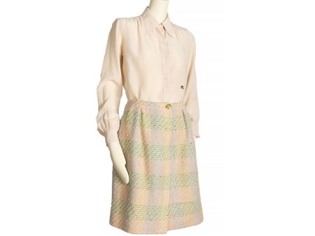 Chanel Boutique tweed skirt - M - 1980s Supply