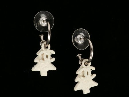 Boucles d oreilles  neige  Chanel Cheap