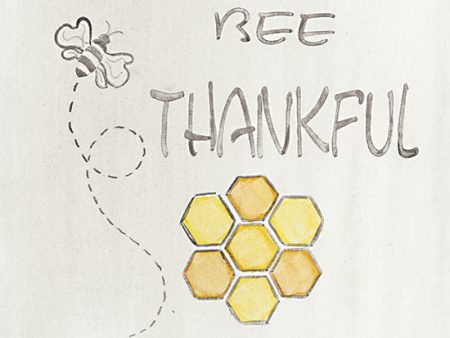 BR543 - Bee Thankful - 12x12 on Sale