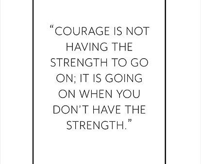 SB946 - Courage Is…     - 12x16 Online Hot Sale